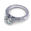 1.20CT round cut diamonds engagement ring , picture number 2