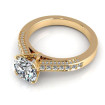 1.20CT round cut diamonds engagement ring , picture number 2