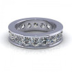 6.00CT round cut diamonds eternity ring , picture number 1