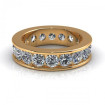 2.00CT round cut diamonds eternity ring , picture number 1
