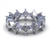 2.00CT princess cut diamonds eternity ring , picture number 1