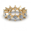 4.00CT princess cut diamonds eternity ring , picture number 1
