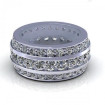 4.00CT round cut diamonds eternity ring , picture number 1