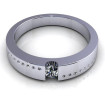 0.55CT round cut diamonds engagement ring , picture number 1