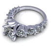3.50CT round cut diamonds engagement ring , picture number 1