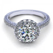1.45CT round cut diamonds engagement ring , picture number 1