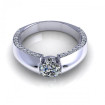 1.45CT round cut diamonds engagement ring , picture number 1