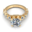 1.75CT round cut diamonds engagement ring , picture number 1