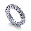 2.00CT round cut diamonds eternity ring , picture number 0