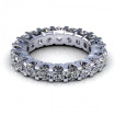 2.00CT round cut diamonds eternity ring , picture number 1