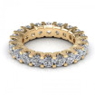 6.00CT round cut diamonds eternity ring , picture number 1