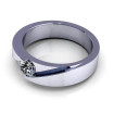 0.35CT round cut diamonds solitaire ring , picture number 2