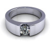 0.80CT round cut diamonds solitaire ring , picture number 1