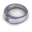 0.80CT round cut diamonds solitaire ring , picture number 2