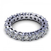 2.50CT round cut diamonds eternity ring , picture number 1