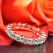 2.50CT round cut diamonds eternity ring , picture number 2