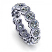 1.50CT round cut diamonds eternity ring , picture number 0