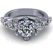 1.60CT round cut diamonds engagement ring , picture number 1