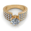 1.90CT round cut diamonds engagement ring , picture number 1