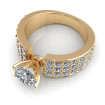 1.90CT round cut diamonds engagement ring , picture number 2