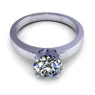 0.35CT round cut diamonds solitaire ring , picture number 1