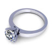 0.35CT round cut diamonds solitaire ring , picture number 2
