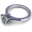 0.35CT round cut diamonds solitaire ring , picture number 2