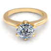 0.45CT round cut diamonds solitaire ring , picture number 1