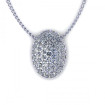 0.35CT round cut diamonds diamond pendants , picture number 0