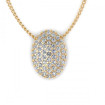 0.35CT round cut diamonds diamond pendants , picture number 0