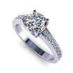 0.70CT round cut diamonds engagement ring , picture number 0