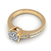 0.60CT round cut diamonds engagement ring , picture number 1
