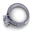 1.25CT round cut diamonds engagement ring , picture number 1
