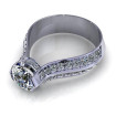 1.20CT round cut diamonds engagement ring , picture number 1