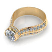 1.45CT round cut diamonds engagement ring , picture number 2