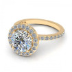 1.20CT round cut diamonds engagement ring , picture number 2