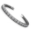 3.50CT round cut diamonds tennis bracelets , picture number 2