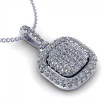 0.35CT round cut diamonds diamond pendants , picture number 1