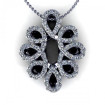 0.35CT round cut diamonds diamond pendants , picture number 0