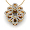 0.35CT round cut diamonds diamond pendants , picture number 2