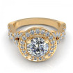 1.45CT round cut diamonds engagement ring , picture number 1