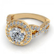 1.80CT round cut diamonds engagement ring , picture number 2