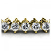 5.50CT round cut diamonds tennis bracelets , picture number 1