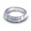 0.45CT round cut diamonds wedding band , picture number 2