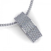 0.25CT round cut diamonds diamond pendants , picture number 1