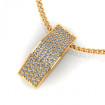 0.25CT round cut diamonds diamond pendants , picture number 1