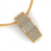 0.25CT round cut diamonds diamond pendants , picture number 2