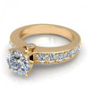 1.15CT round cut diamonds engagement ring , picture number 2