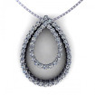 0.45CT round cut diamonds diamond pendants , picture number 0