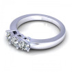 0.60CT round cut diamonds wedding band , picture number 2